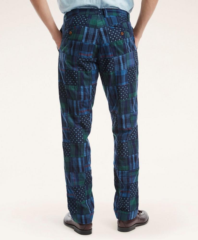 Milano Slim-Fit Madras Chino Pants商品第3张图片规格展示