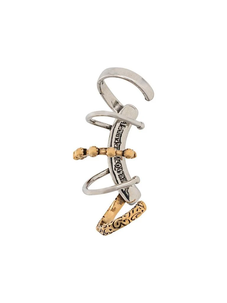 商品Alexander McQueen|Alexander McQueen Bijoux Silver,价格¥1241,第1张图片