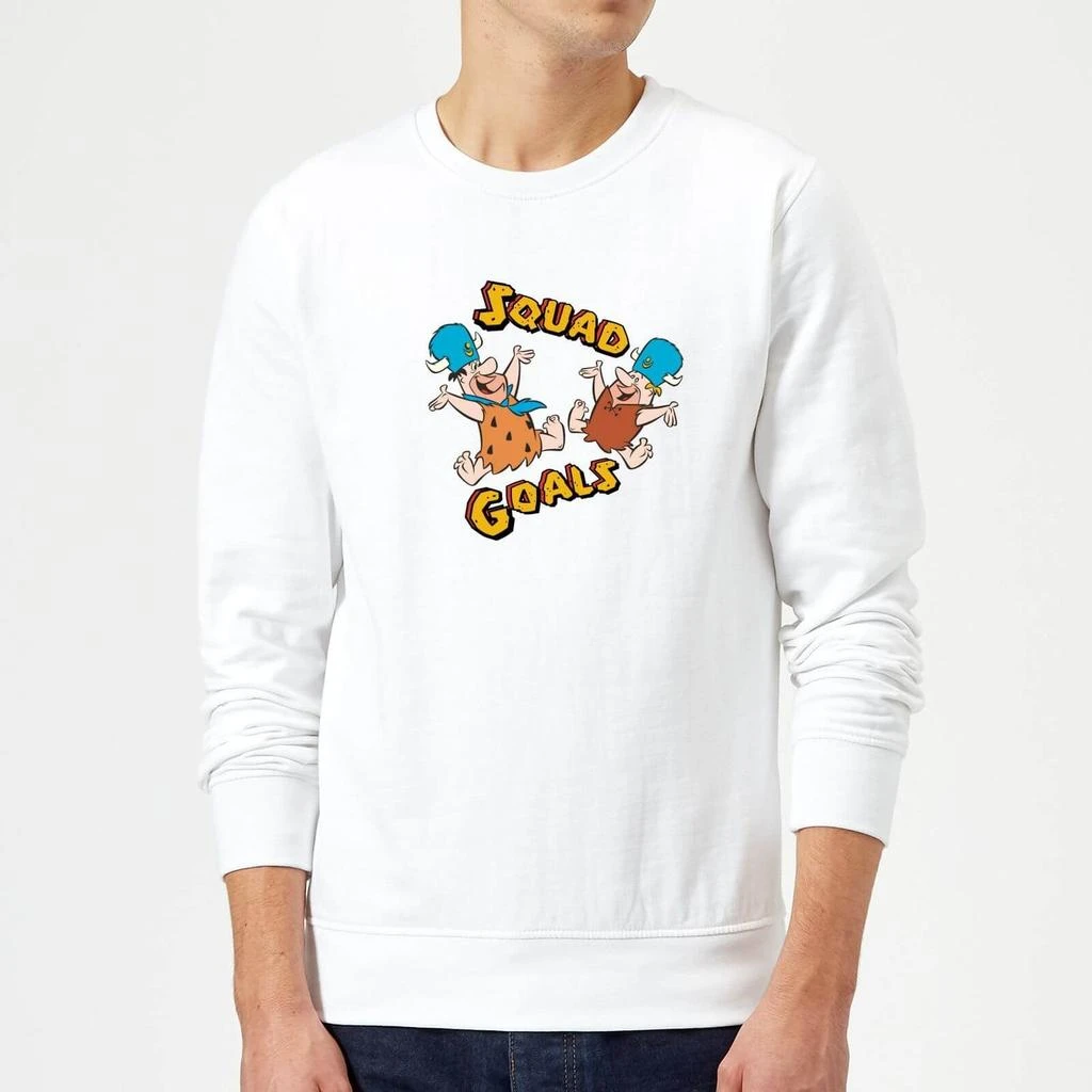 商品Original Hero|The Flintstones Squad Goals Sweatshirt - White,价格¥254,第1张图片详细描述