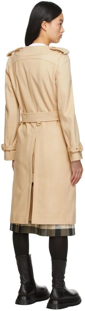 商品Burberry|Beige Runway Coat,价格¥35103,第3张图片详细描述