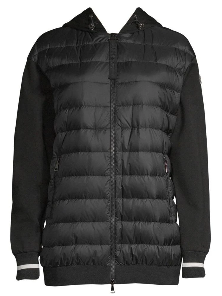 商品Moncler|Moncler - Maglia Mixed Media Hooded Bomber,价格¥8488,第1张图片