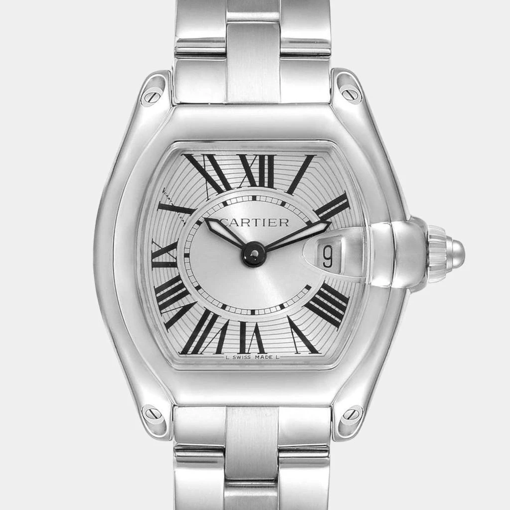商品[二手商品] Cartier|Cartier Roadster Small Silver Dial Steel Ladies Watch W62016V3,价格¥30629,第3张图片详细描述