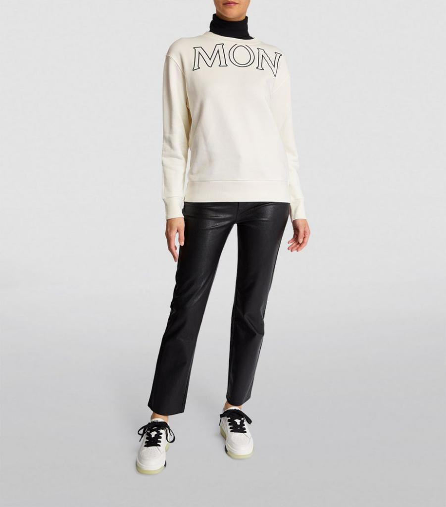 商品Moncler|Cotton Logo Sweatshirt,价格¥3783,第4张图片详细描述