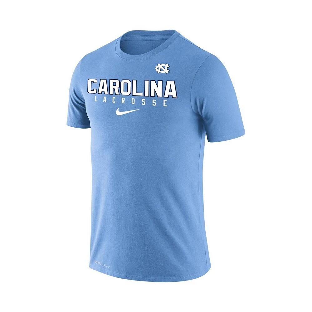 商品NIKE|Men's Carolina Blue North Carolina Tar Heels Lacrosse Legend 2.0 Performance T-shirt,价格¥300,第3张图片详细描述