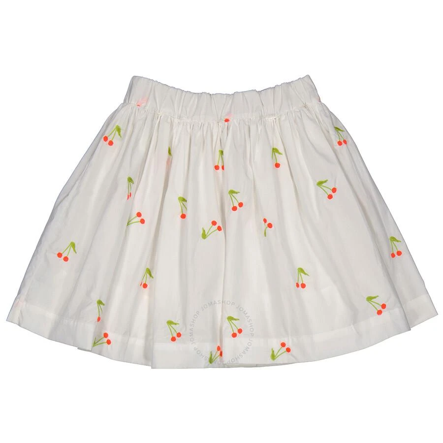 商品Bonpoint|Girls Suzon Cherry Print Embroidered Cotton Skirt,价格¥415,第2张图片详细描述