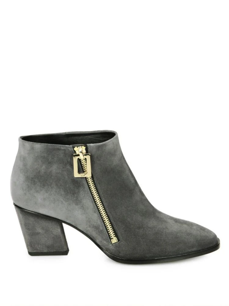 商品Roger Vivier|Skyscraper Suede Booties,价格¥2989,第5张图片详细描述