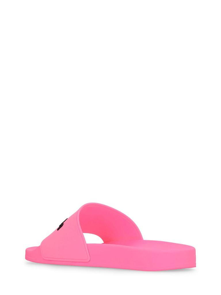 商品Balenciaga|10mm Rubber Slide Sandals,价格¥2783,第5张图片详细描述
