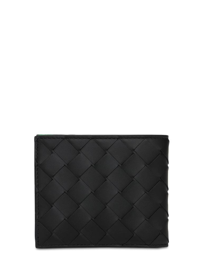 商品Bottega Veneta|Intreccio Two Tone Leather Wallet,价格¥4434,第4张图片详细描述