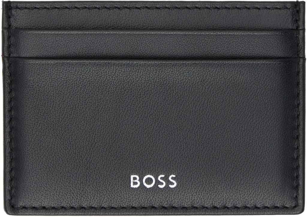 商品Hugo Boss|Black Leather Card Holder,价格¥395,第1张图片