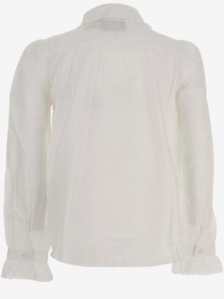商品Ralph Lauren|Cotton Shirt With Embroidery,价格¥1361,第2张图片详细描述