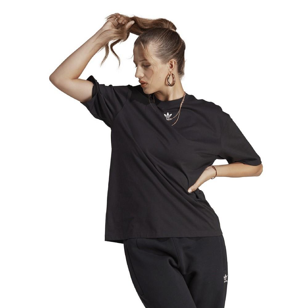 商品Adidas|Women's Cotton Adicolor Essentials T-Shirt,价格¥209,第7张图片详细描述