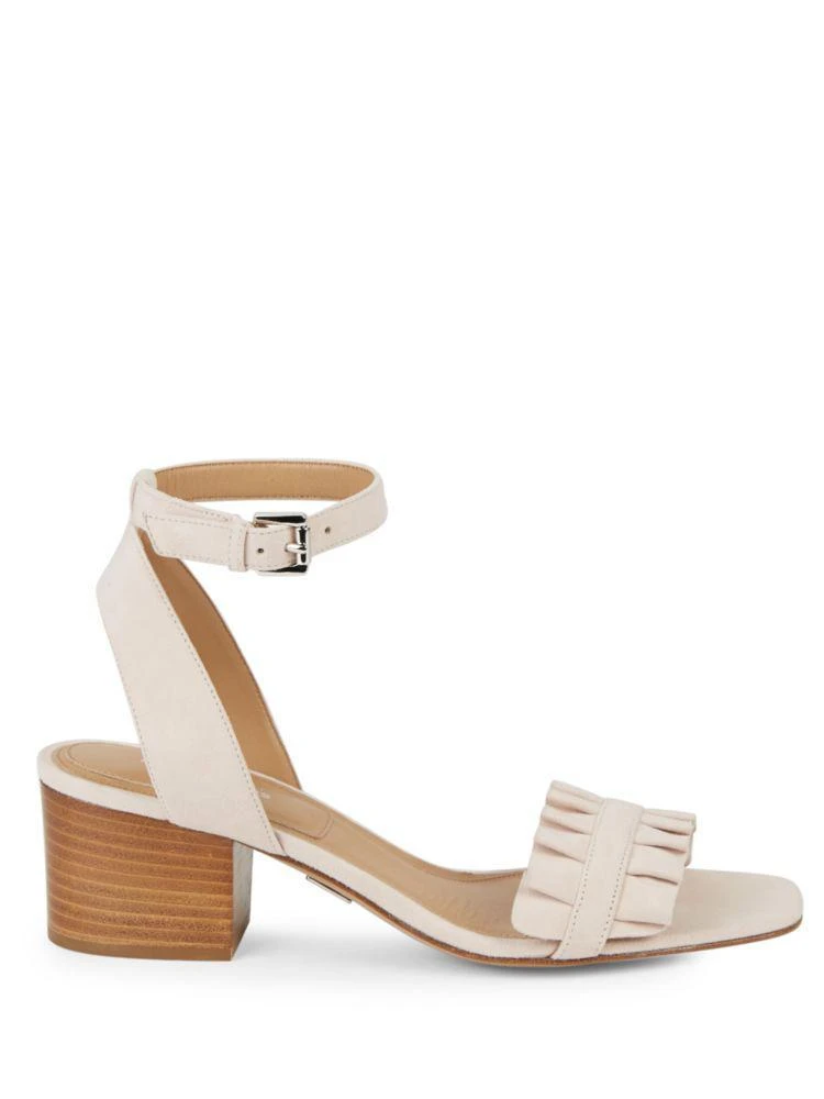 商品Michael Kors|Monroe Suede Ankle-Strap Sandals,价格¥1278,第5张图片详细描述