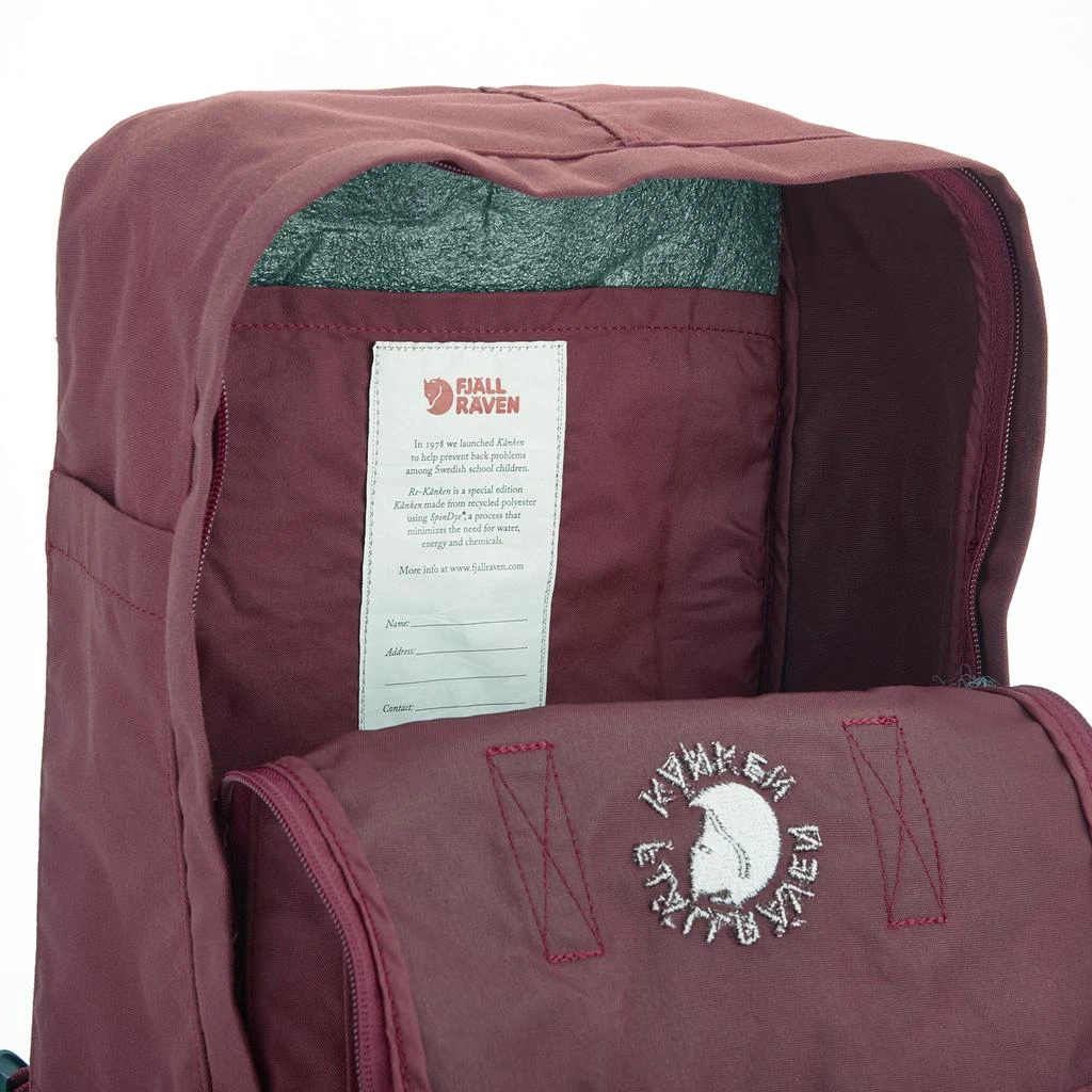 商品Fjällräven|Fjallraven Re-Kanken Backpack - Ox Red 瑞典北极狐背包,价格¥358,第5张图片详细描述