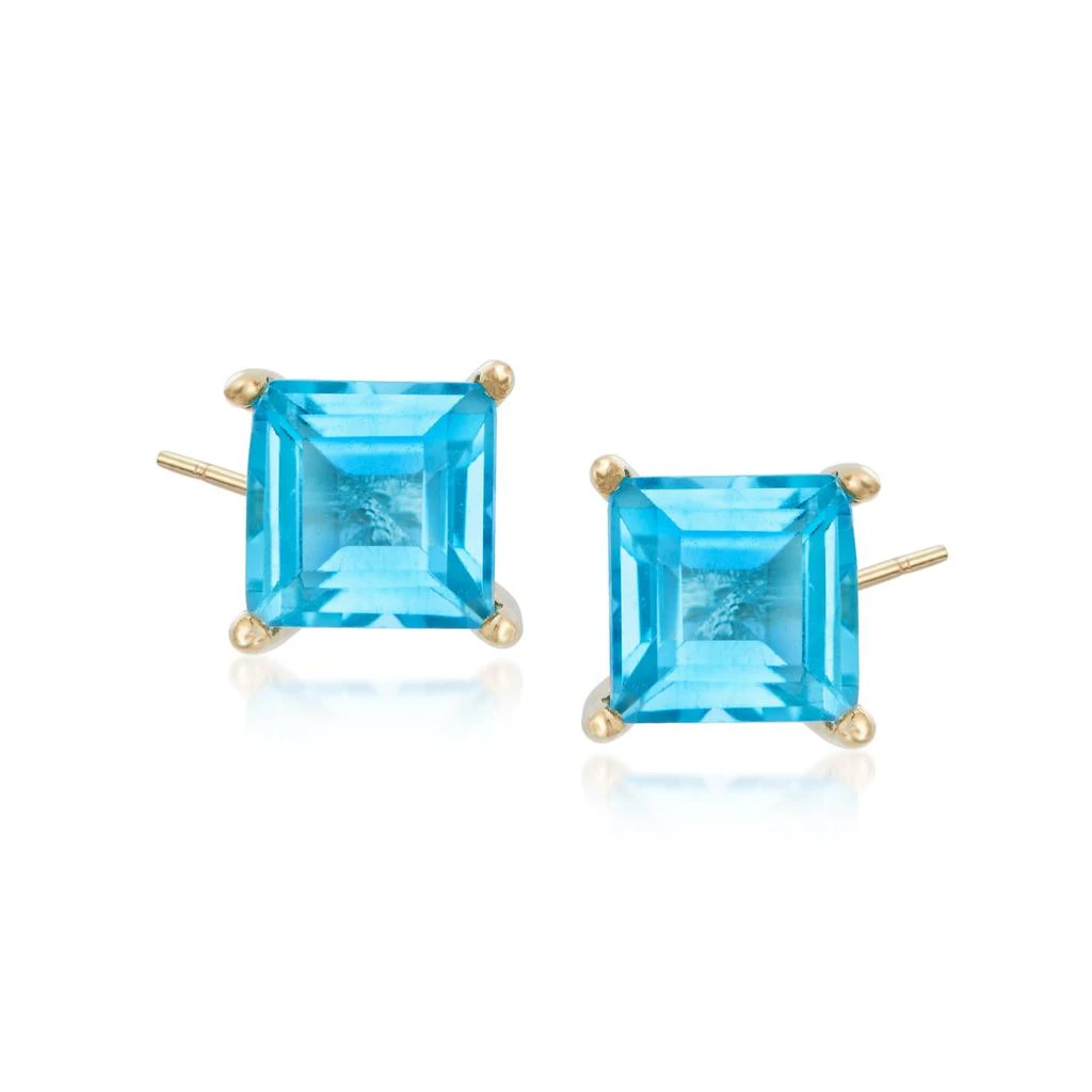 商品Ross-Simons|Ross-Simons Semi-Precious Gem Jewelry Set: 5 Pairs Of Stud Earrings in 18kt Gold Over Sterling,价格¥962,第5张图片详细描述