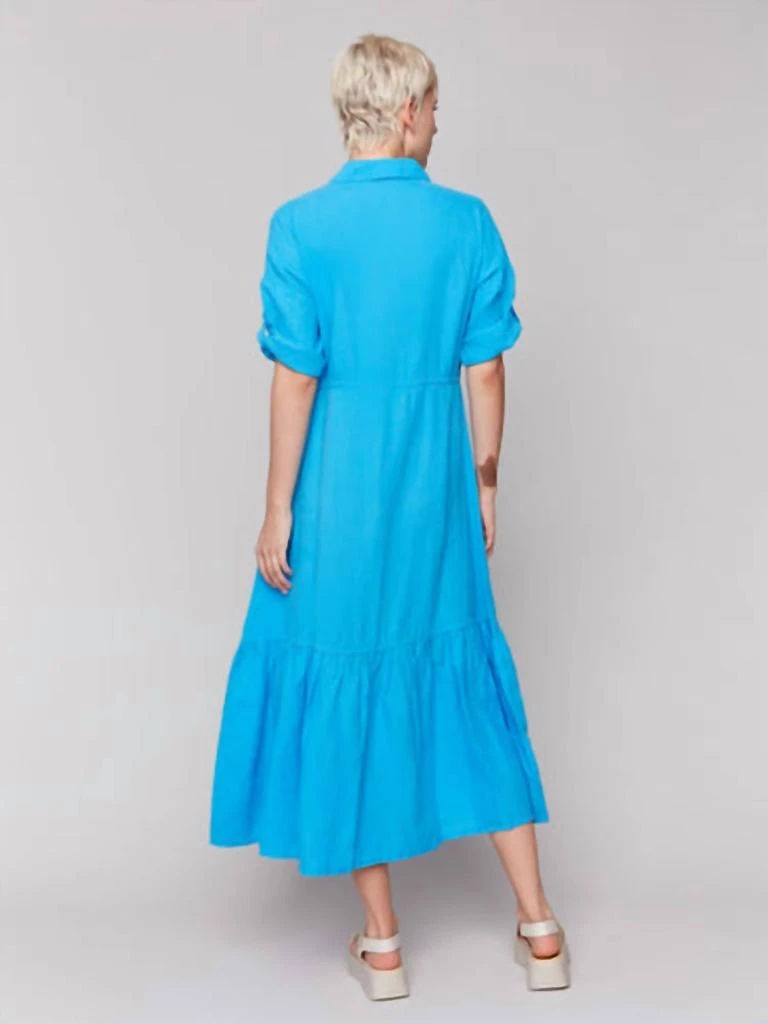 商品CHARLIE B|Button Down Dress In Lagoon,价格¥497,第2张图片详细描述