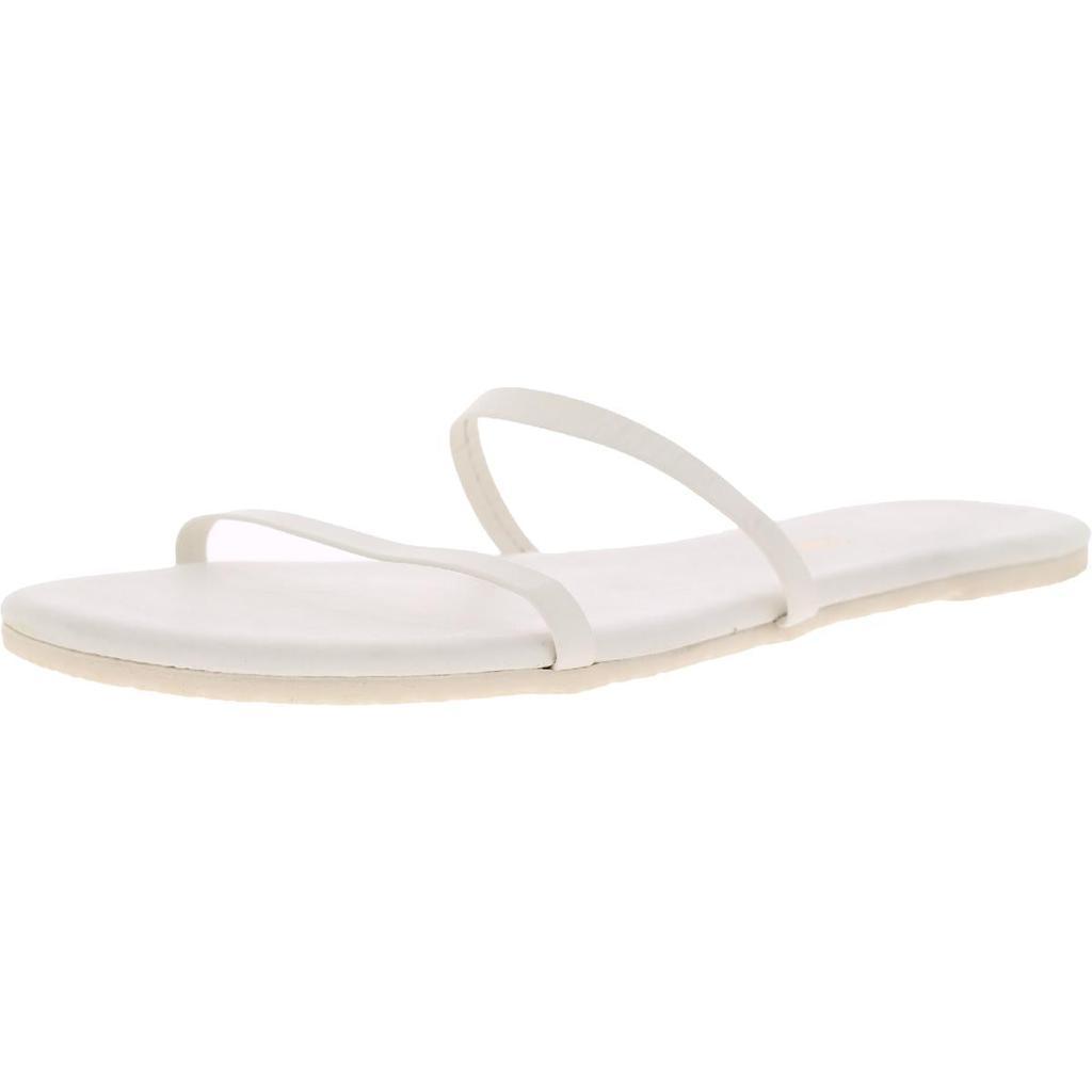 商品Tkees|Tkees Womens Gemma Faux Leather Slip On Flat Sandals,价格¥115-¥201,第5张图片详细描述