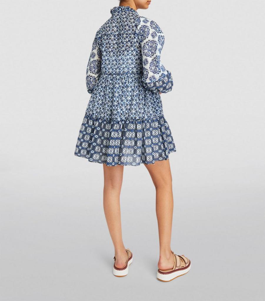 商品Maje|Geometric Print Mini Dress,价格¥1558,第6张图片详细描述