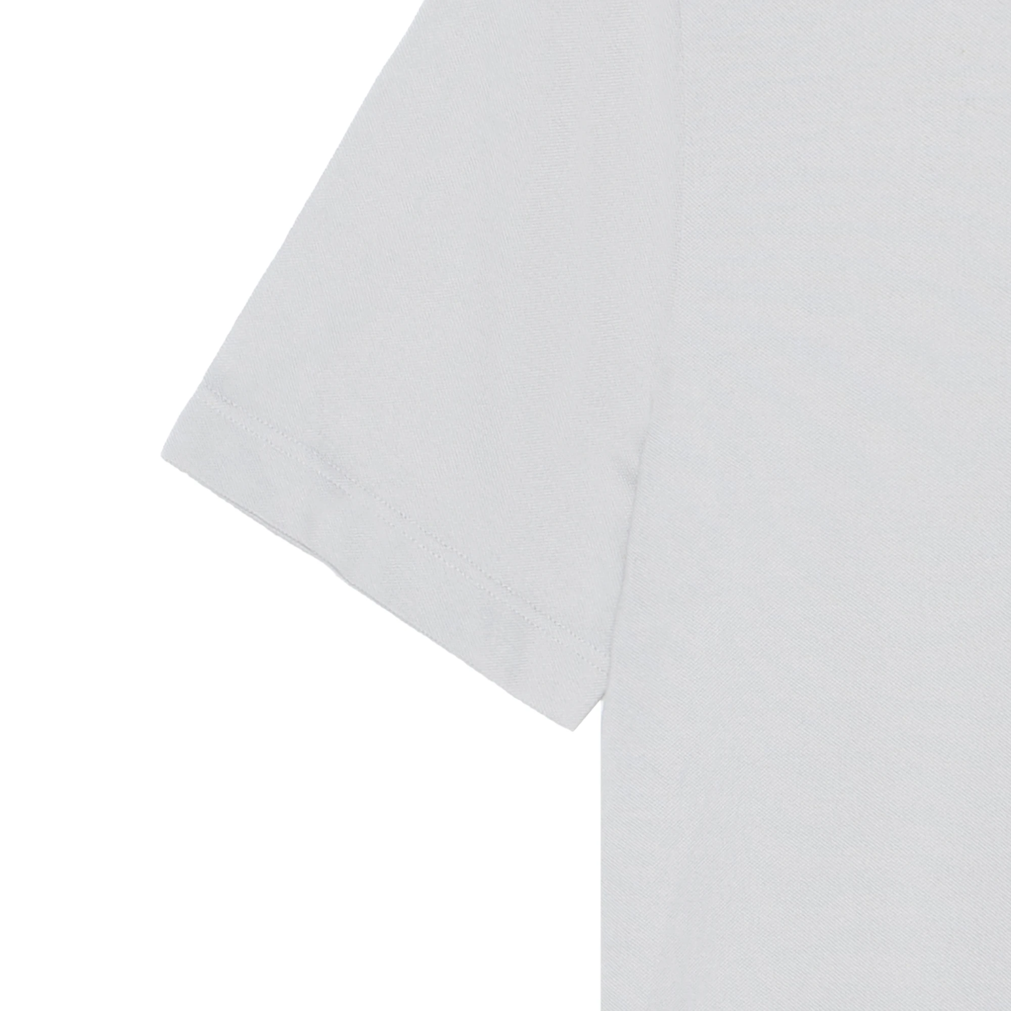 商品[国内直发] Hermes|爱马仕 SS24 纯色Logo刺绣贴袋休闲短袖Polo衫 男款 雾气白,价格¥4186,第11张图片详细描述