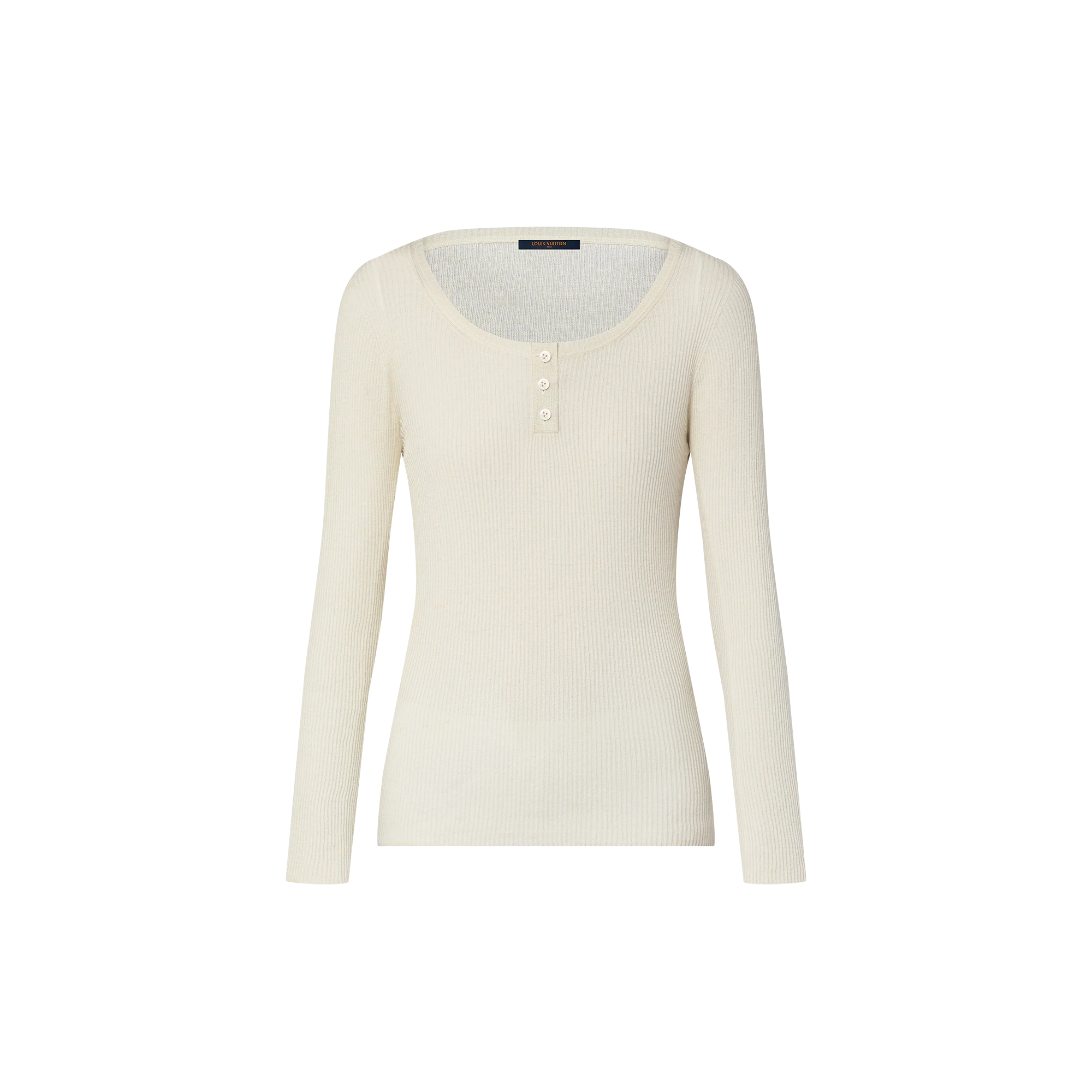 【预售】 LV路易威登 25春夏 女士 针织衫 Haut henley côtelé 1AGFXJ  商品
