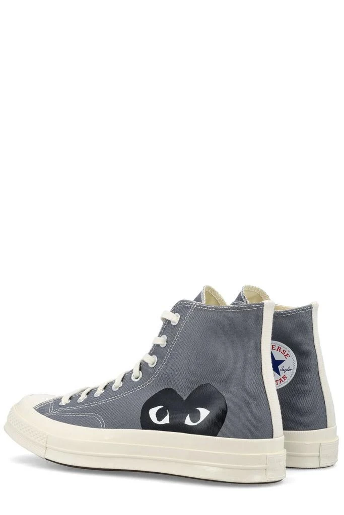 商品Comme des Garcons|Comme des Garçons Play X Converse Heart Print High-Top Sneakers,价格¥1115,第4张图片详细描述