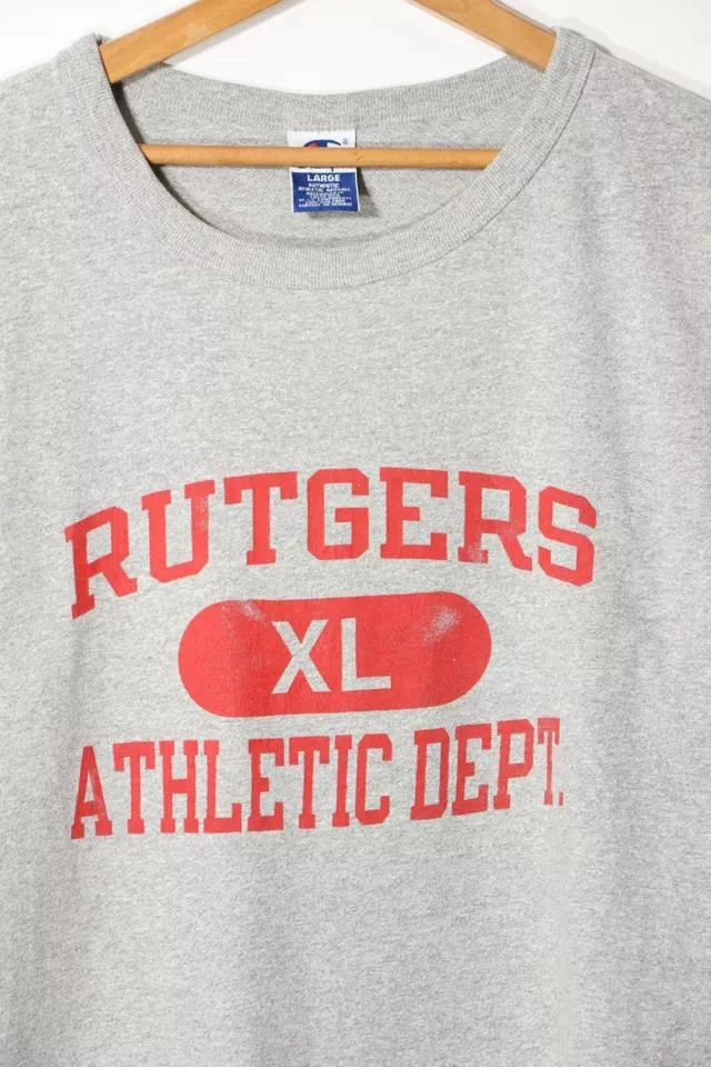 商品CHAMPION|Vintage Champion Rutgers University Athletic Dept T-shirt,价格¥672,第2张图片详细描述