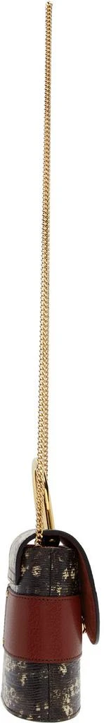 商品Chloé|Brown Small Aby Lock Chain Bag,价格¥7331,第4张图片详细描述