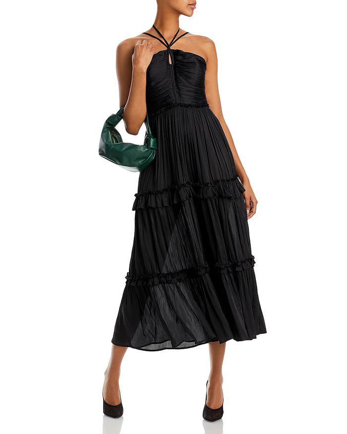 Strappy Ruched Midi Dress - 100% Exclusive商品第6张图片规格展示