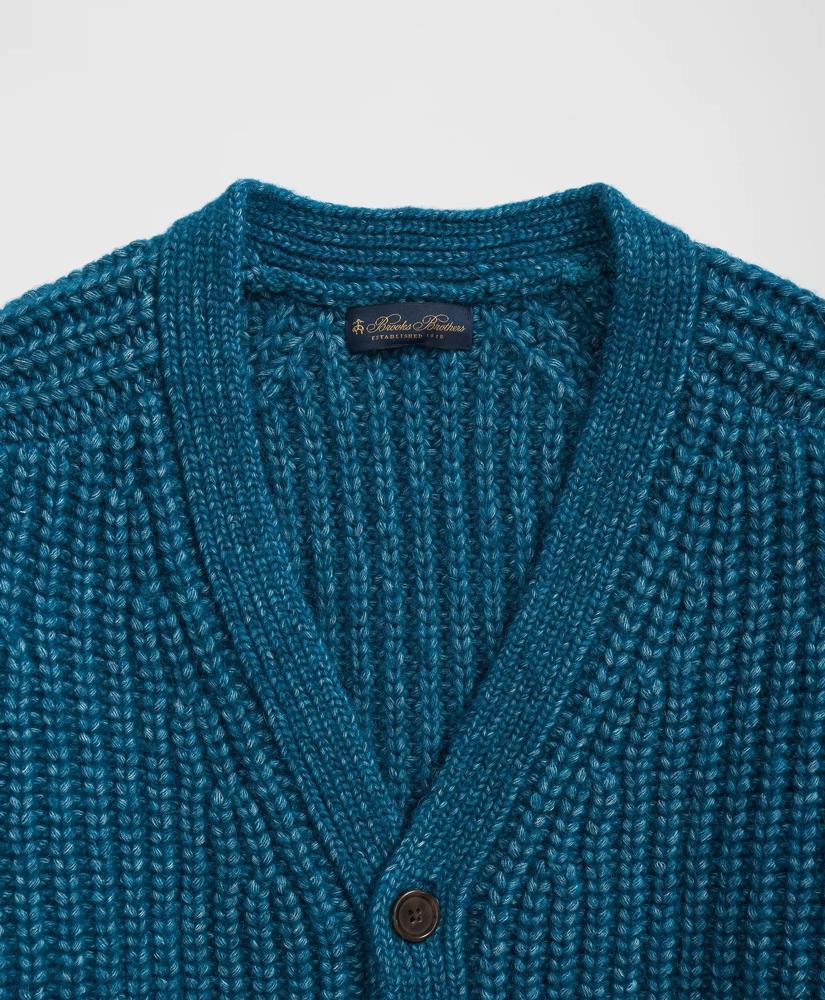 トップス YOKE ALPACA WOOL RIB CREW NECK CARDIGAN Toast + Alpaca Yoke Sweater