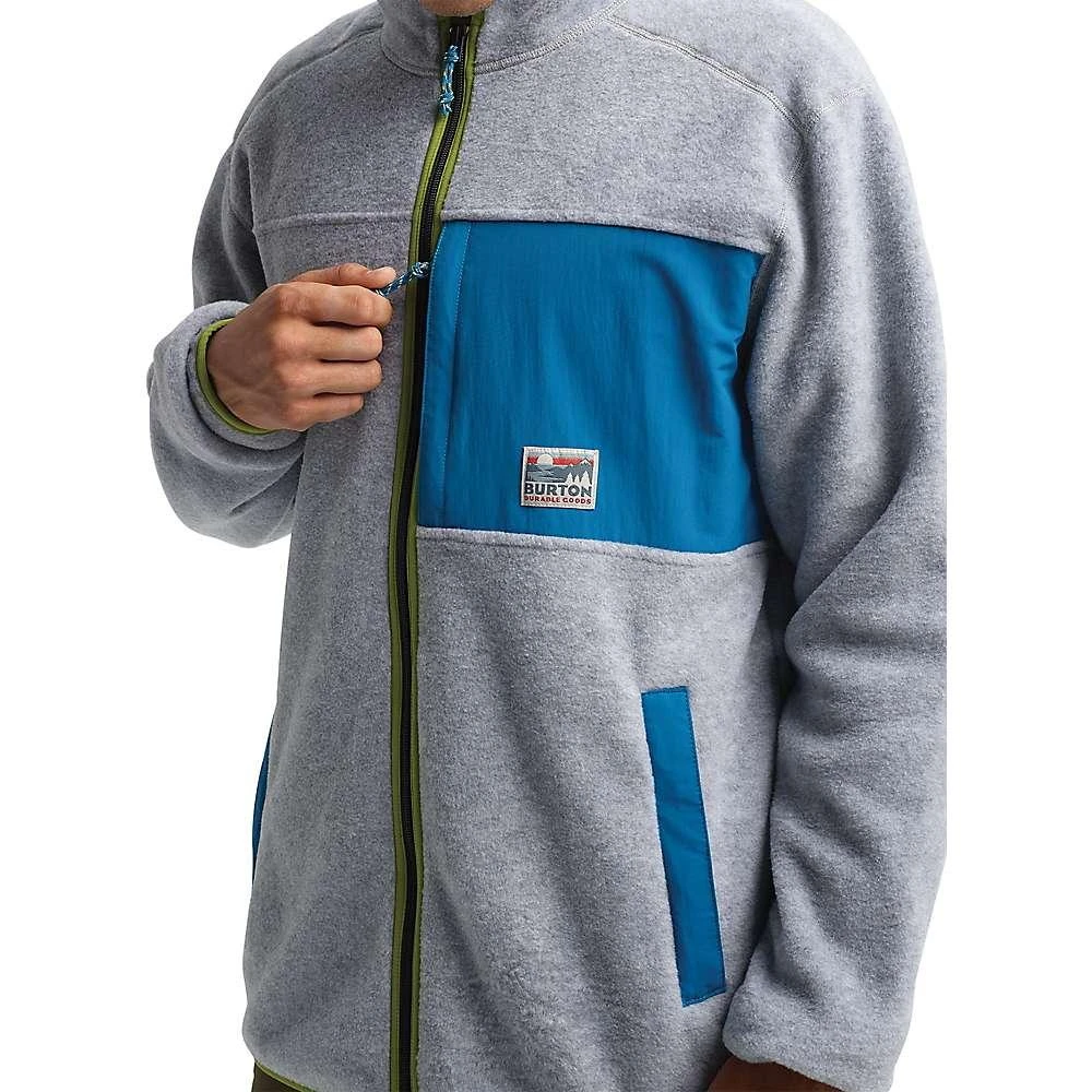 商品Burton|Men's Hearth Full Zip Jacket,价格¥517,第4张图片详细描述