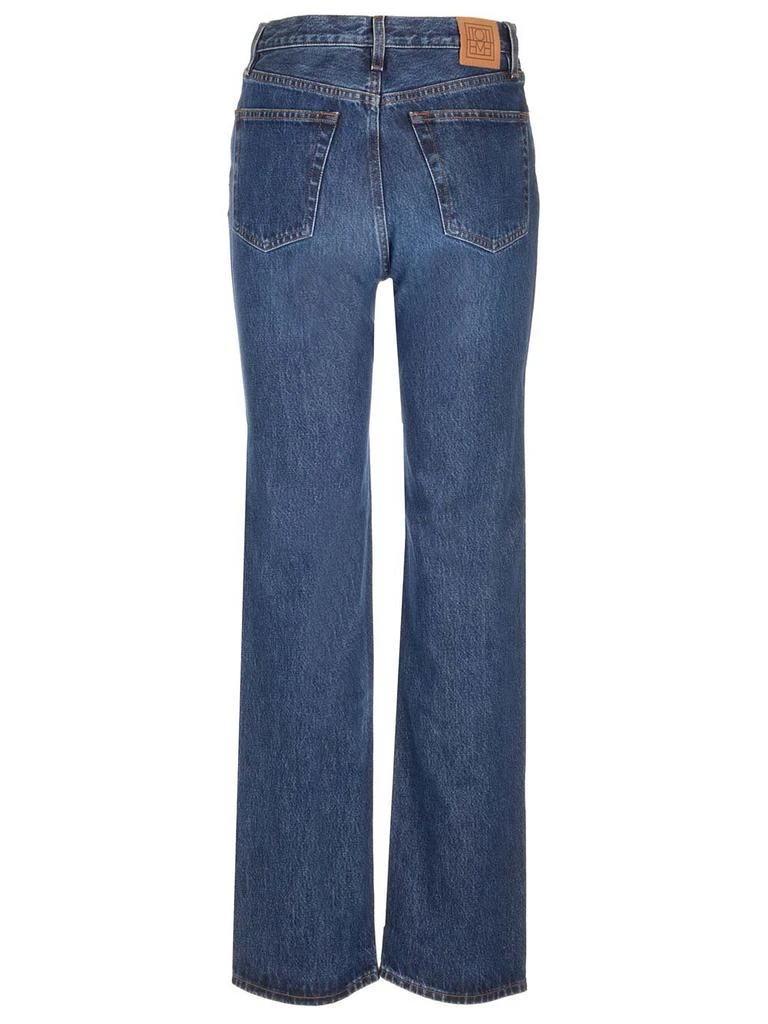 商品Totême|Totême Classic Cut Logo Patch Jeans,价格¥1846,第2张图片详细描述