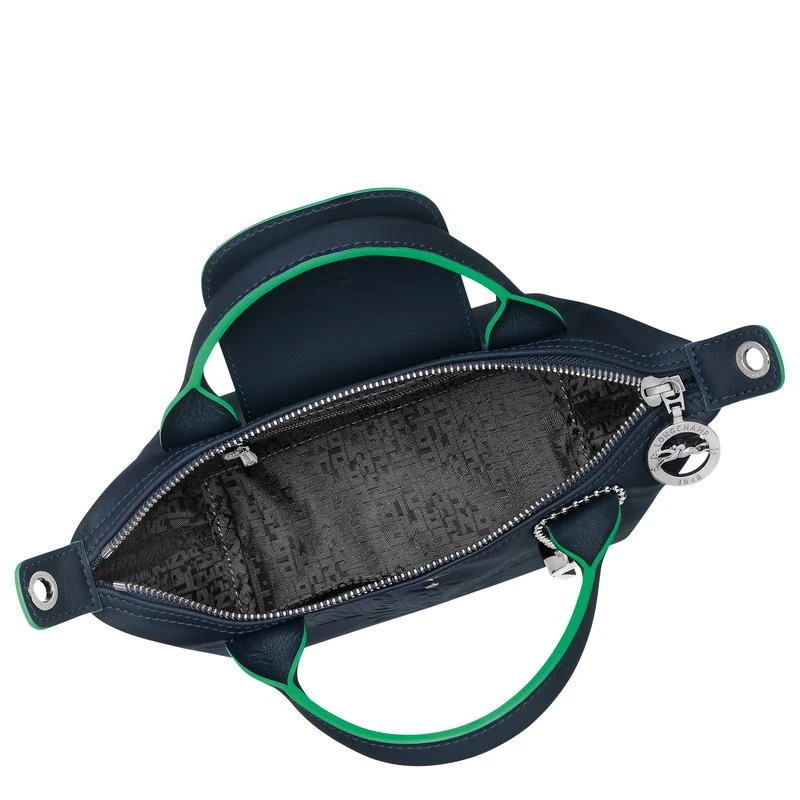珑骧 Le Pliage XTRA超小女士海军蓝皮革手提包 L1500HEY556 商品