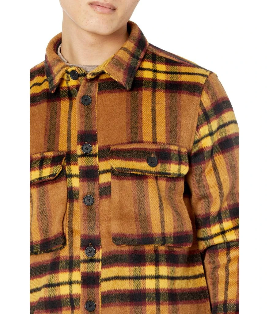 商品Native Youth|Jackson Brushed Wool Check Overshirt,价格¥168,第3张图片详细描述