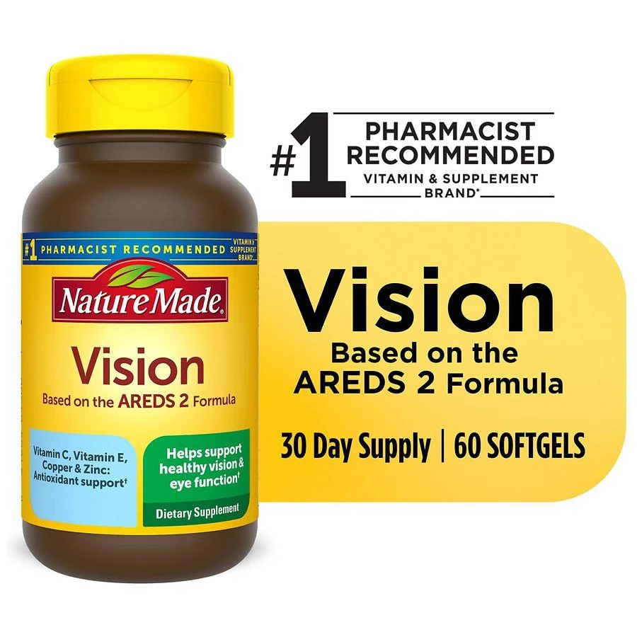 Vision Based on the AREDS 2 Formula Softgels 商品