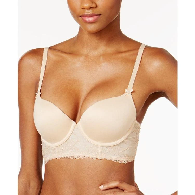 商品Heidi by Heidi Klum|Long Line Smooth French Lace Bra H25-1166B,价格¥149,第1张图片