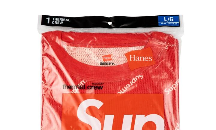 Supreme Hanes Thermal Crew 商品