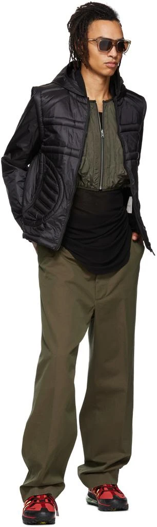 商品Moncler|5 Moncler Craig Green Black Down Apex Jacket,价格¥7723,第5张图片详细描述