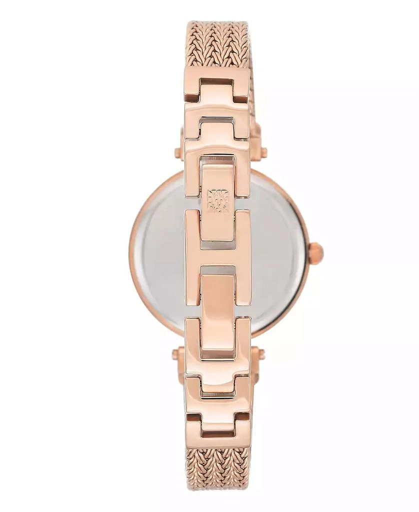 商品Anne Klein|Sunray Dial with Premium Crystals Watch,价格¥433,第3张图片详细描述