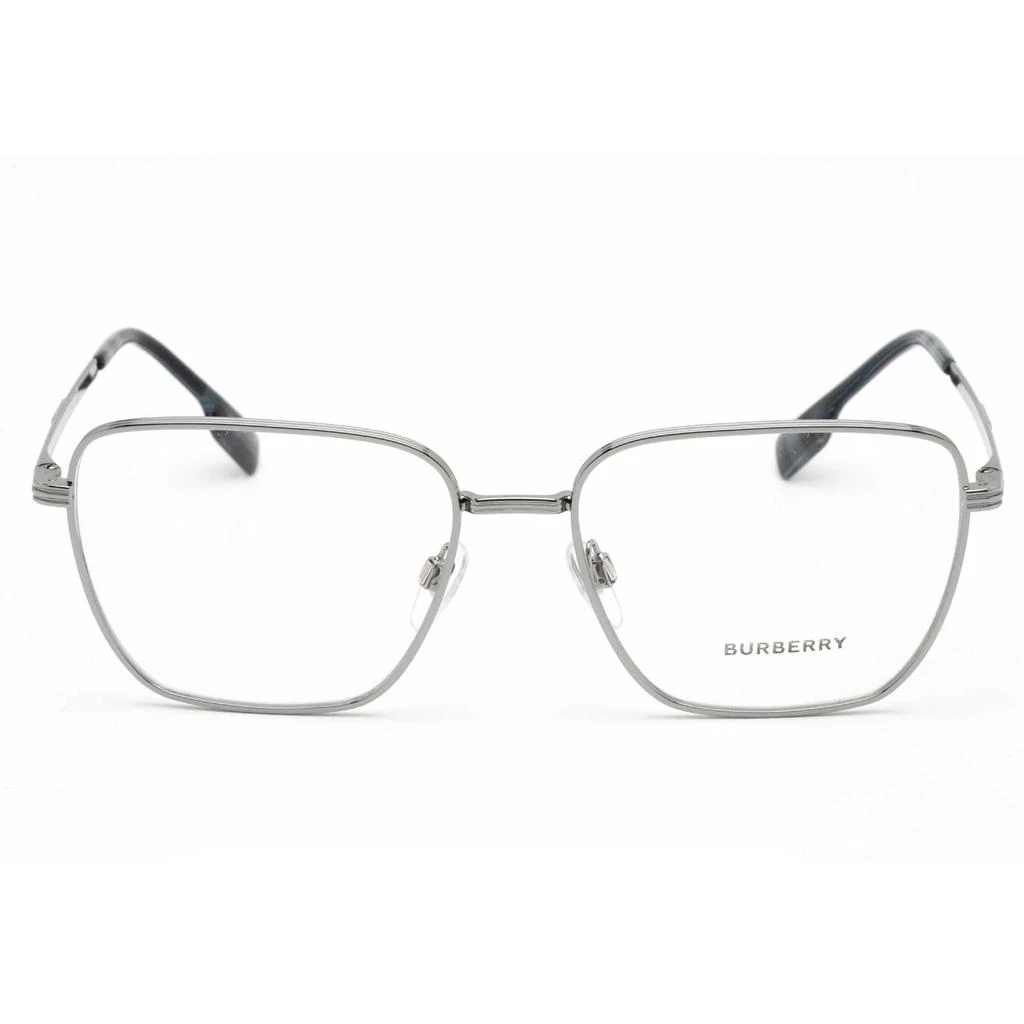 商品Burberry|Burberry Men's Eyeglasses - Gunmetal Square Full Rim Metal Frame | 0BE1368 1003,价格¥694,第2张图片详细描述