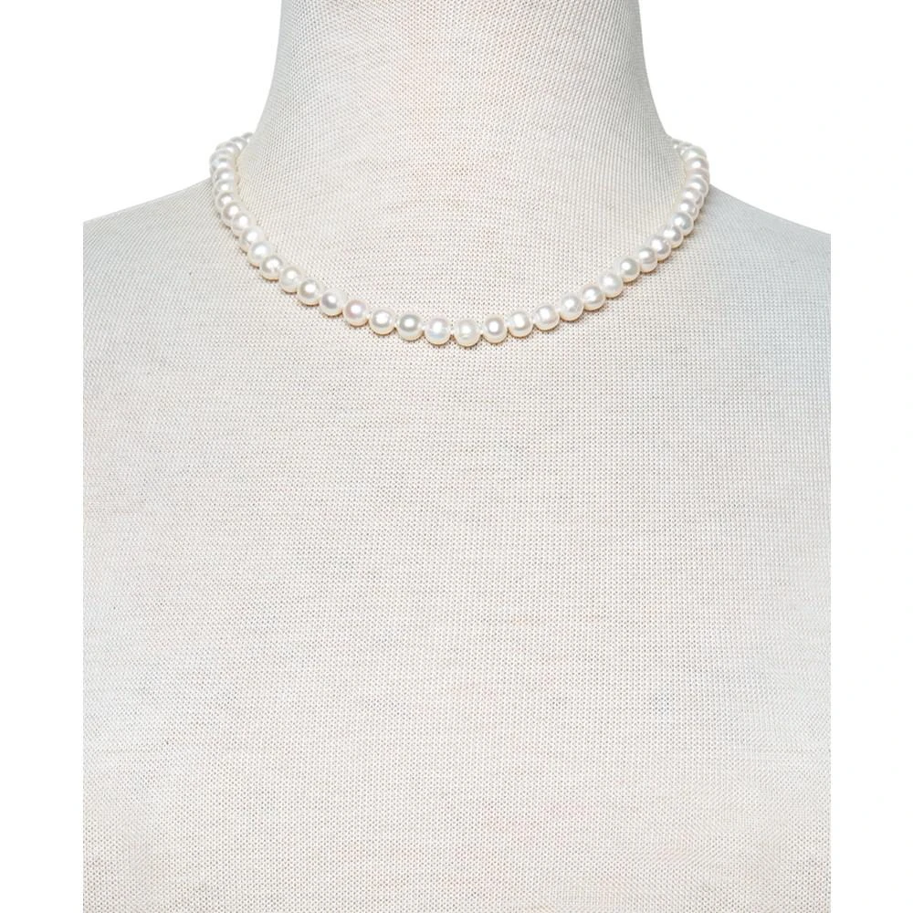 商品Belle de Mer|4-Pc. Set Cultured Freshwater Pearl (7-8mm) Necklace, Bracelet, Stud Earrings & Ring in Sterling Silver,价格¥2974,第3张图片详细描述