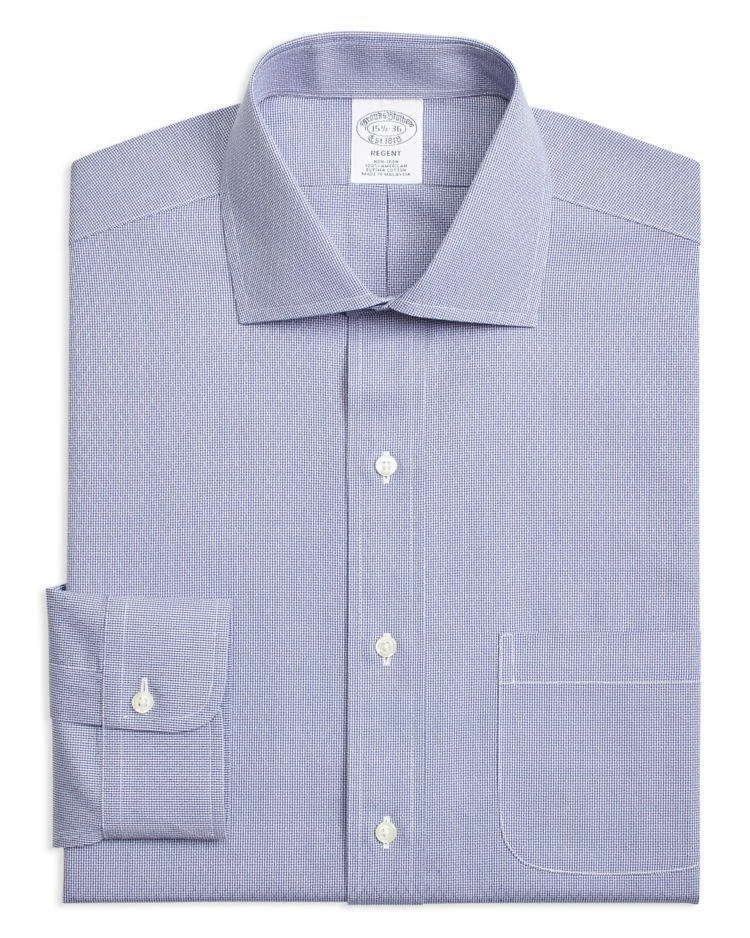 商品Brooks Brothers|Textured Classic Fit Dress Shirt,价格¥613,第1张图片