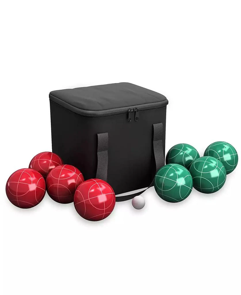 商品Trademark Global|Hey Play Bocce Ball Set - Outdoor Family Bocce Game For Backyard, Lawn, Beach And More,价格¥849,第1张图片