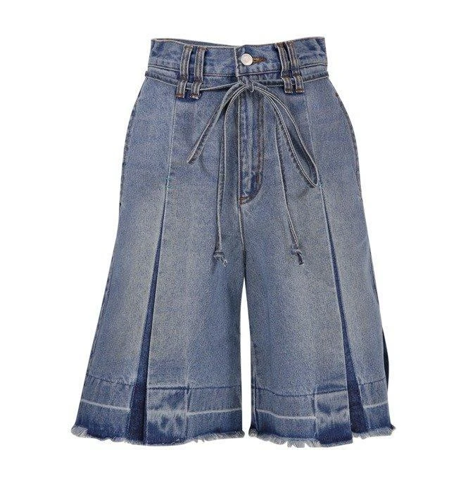 商品ANDERSSON BELL|Straight Leg Belted Denim Shorts,价格¥2204,第1张图片