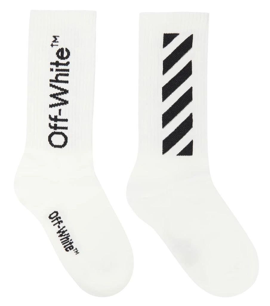 商品Off-White|罗纹针织袜子,价格¥372,第1张图片