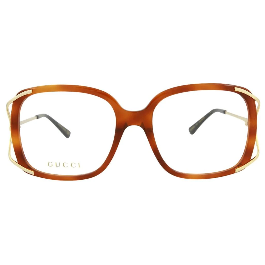 商品Gucci|Gucci 棕色 眼镜,价格¥1277,第2张图片详细描述