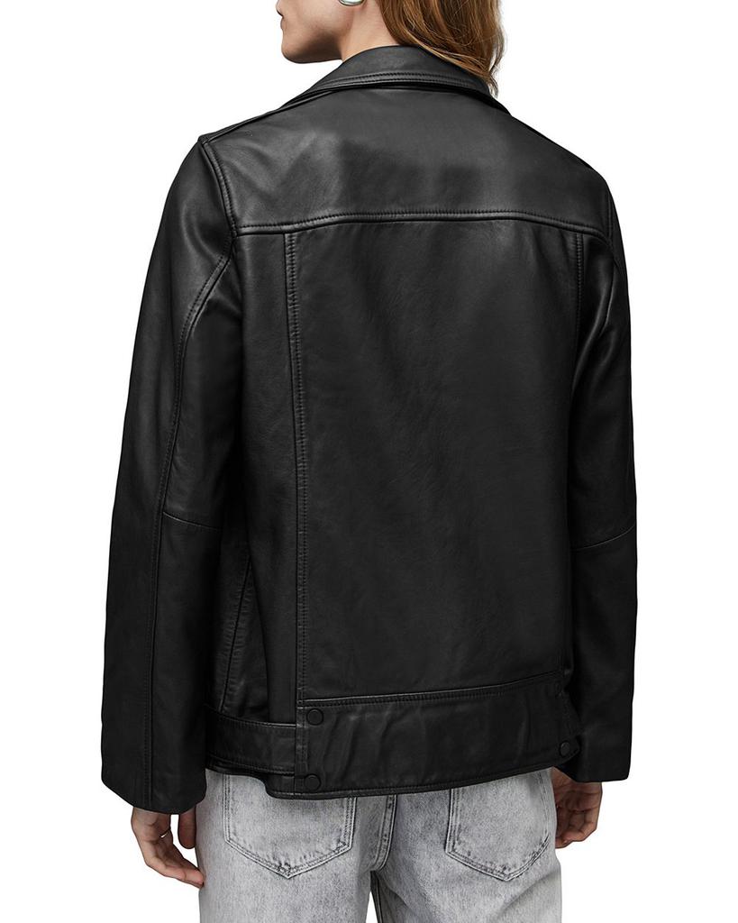 Billie Leather Biker Jacket商品第9张图片规格展示