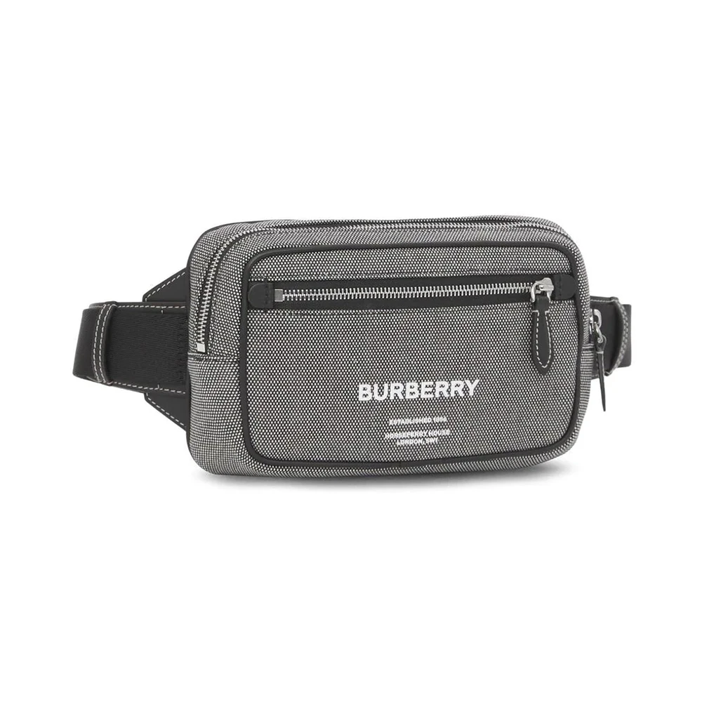 BURBERRY 灰色男士腰包 8050816 商品