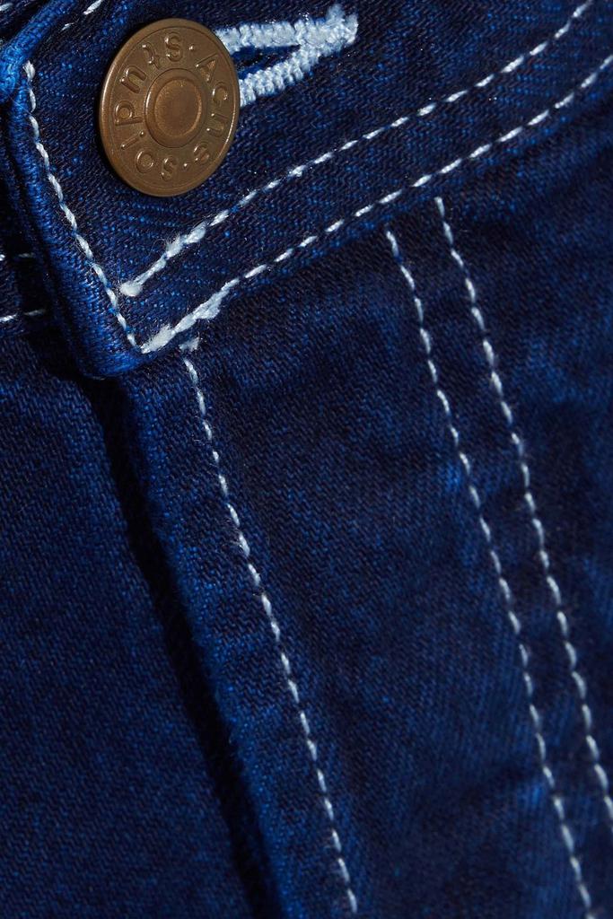 High-rise straight-leg jeans商品第4张图片规格展示