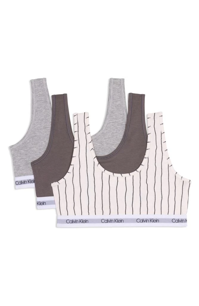 商品Calvin Klein|Classic Bralette - Pack of 3,价格¥109,第1张图片