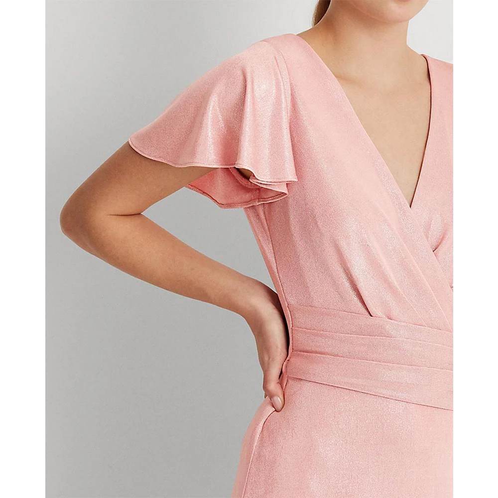 商品Ralph Lauren|Foiled Jersey Cocktail Dress,价格¥261,第5张图片详细描述