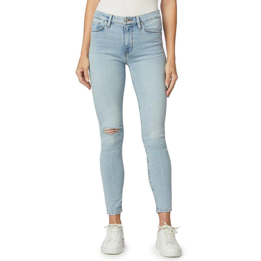 商品Hudson|Hudson Womens Barbara Skinny High Rise Cropped Jeans,价格¥253,第1张图片